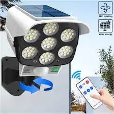 مصباح الطاقة الشمسية الذكي – أمان وإضاءة قوية بلا فاتورة كهرباء!